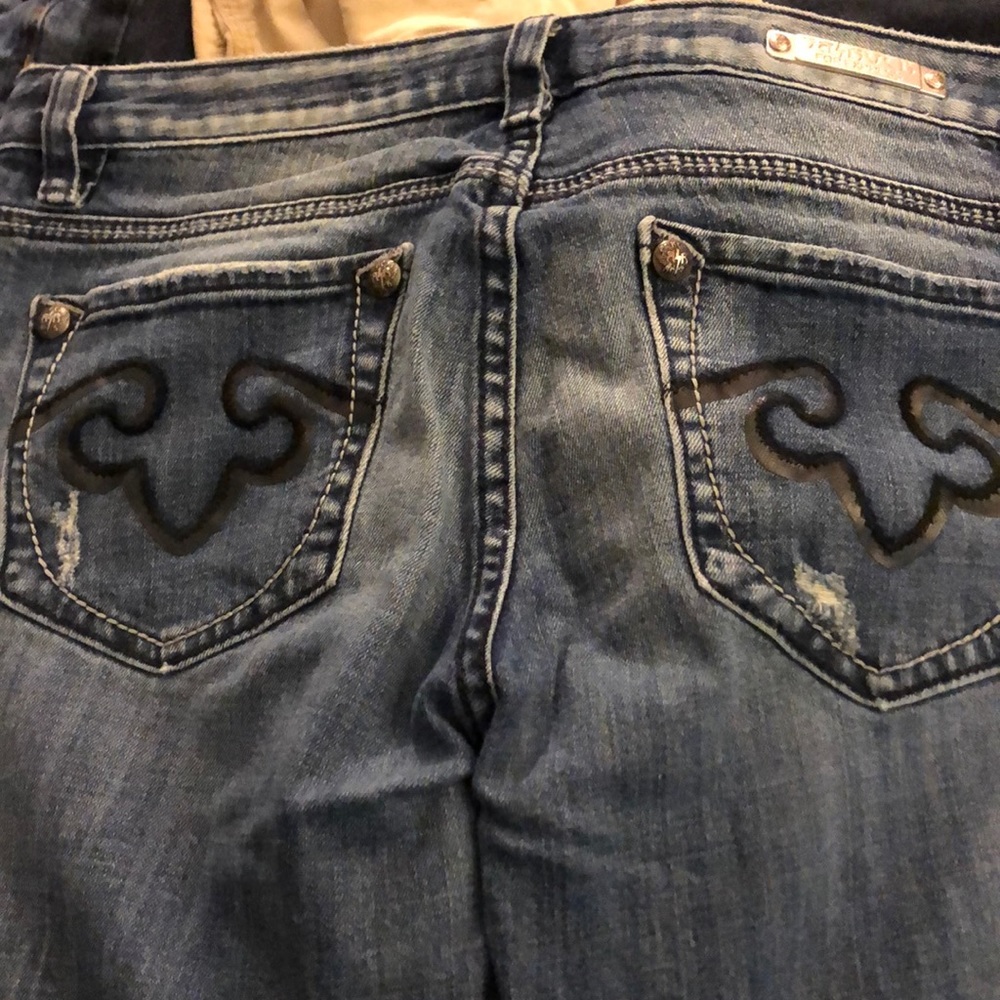 Express Rerock Bootcut Jeans 10R